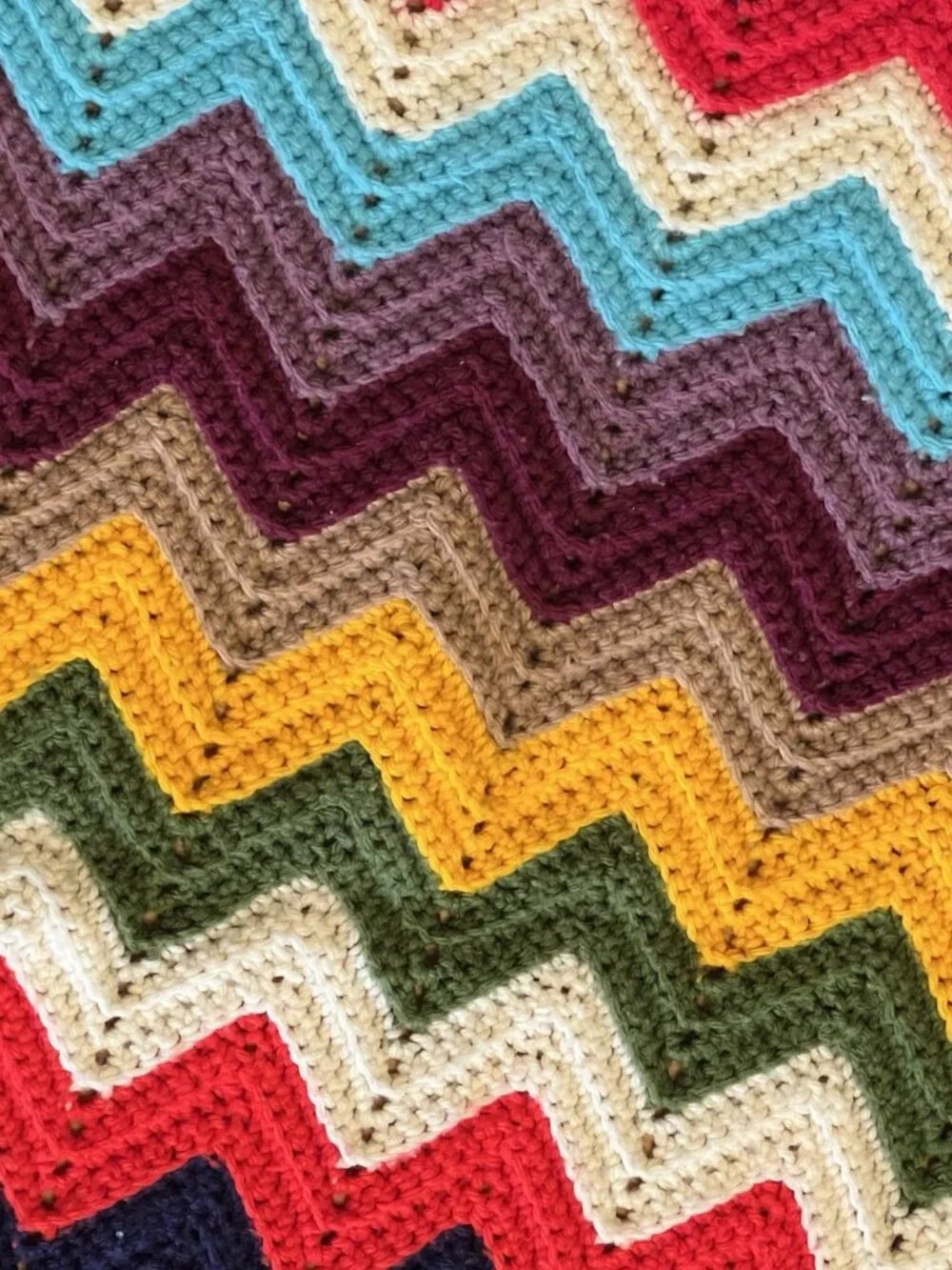Handmade vintage afghan
